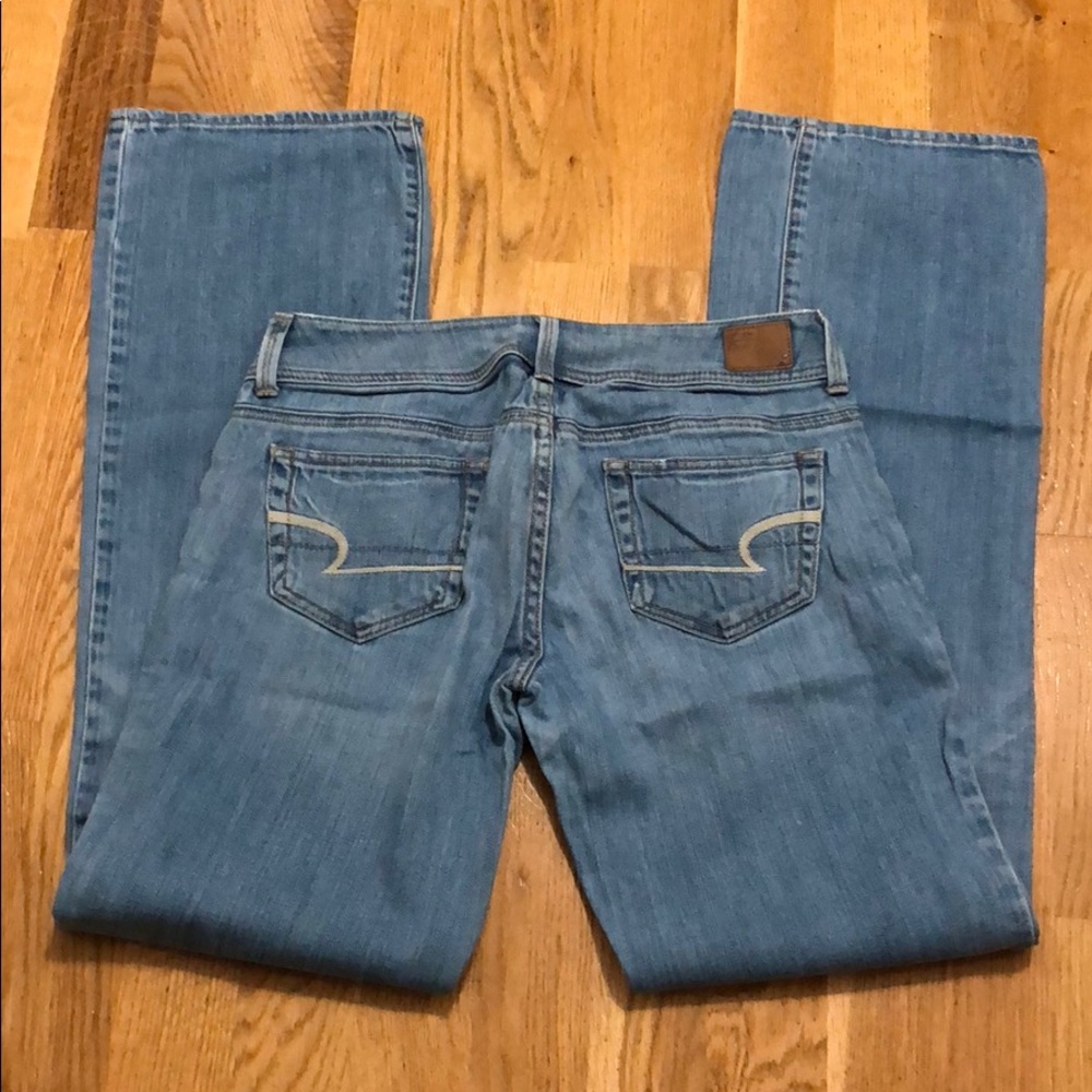 American Eagle Stretch Slim Boot Jeans, size 4L - Picture 3 of 6